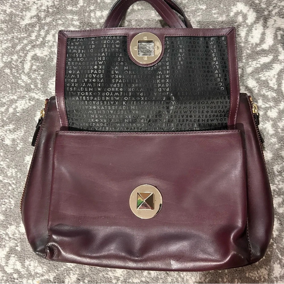 Kate Spade NY Mulled Wine Varick Street Purse - Picture 3 of 15